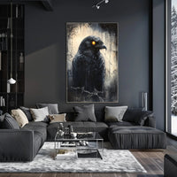 The Enigmatic Raven Poster