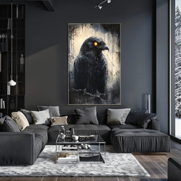 The Enigmatic Raven Poster