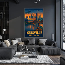 Louisville, Kentucky Poster