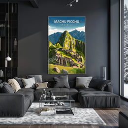 Machu Picchu Peru Poster