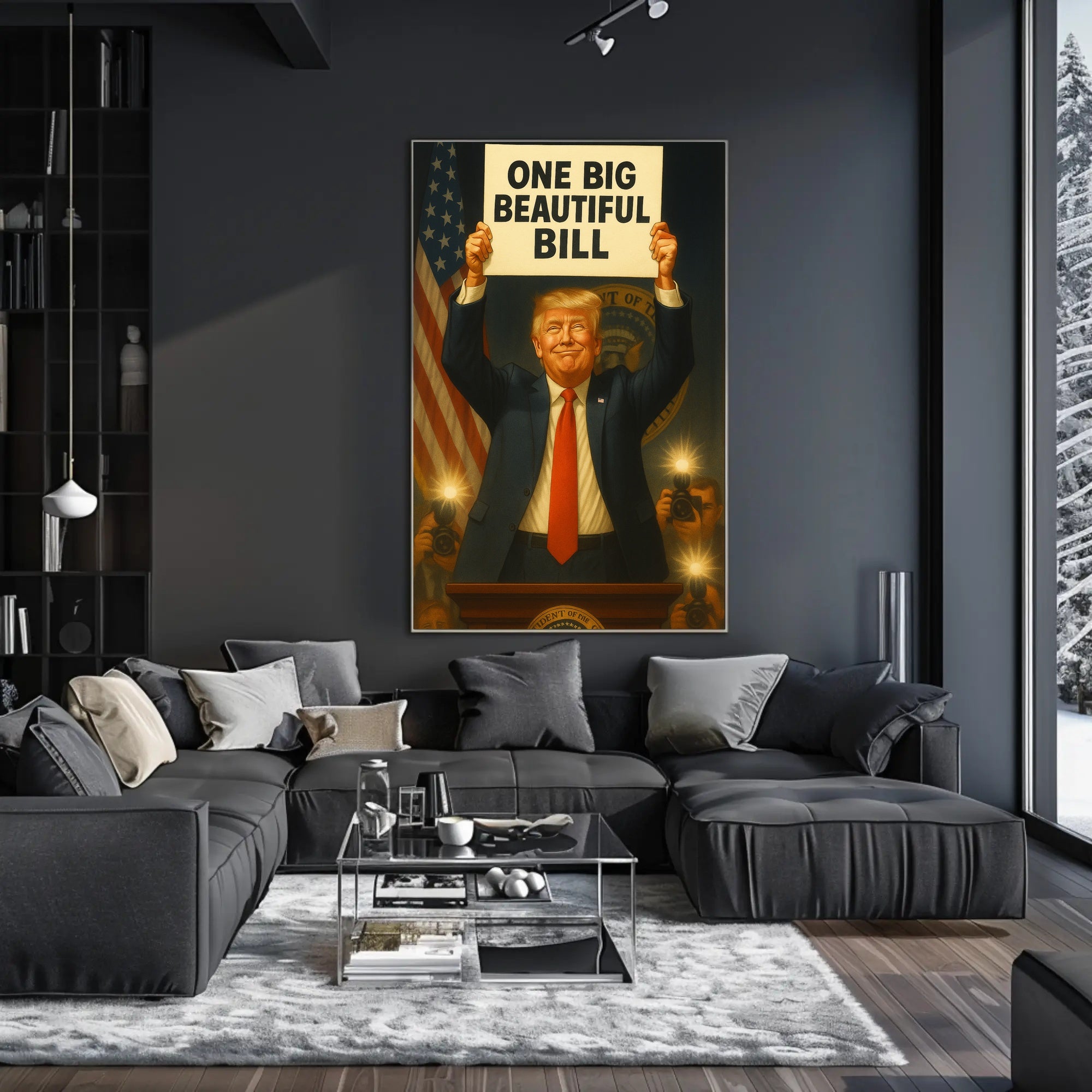 One Big Beautiful Bill Poster PosterGoat
