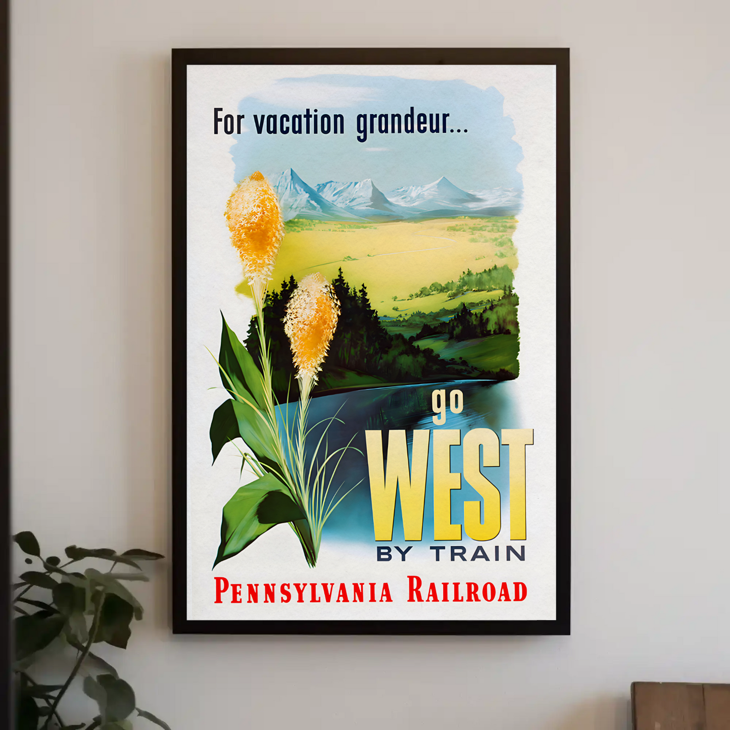 Go West by Train - Pennsylvania Railroad