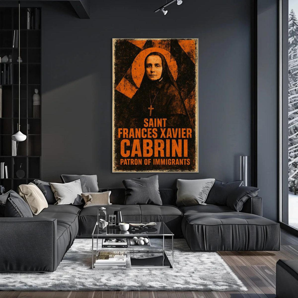 Saint Frances Xavier Cabrini Patron Of Poster