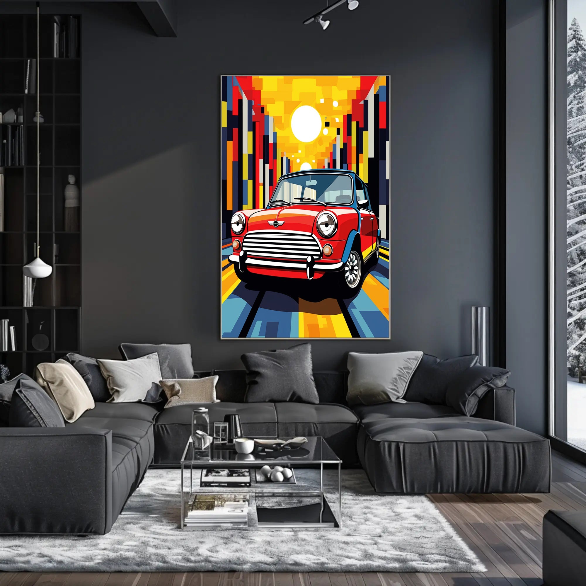 Retro Drive Poster PosterGoat