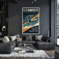 E-2 Hawkeye The Eye Of The Fleet Poster