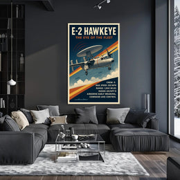 E-2 Hawkeye The Eye Of The Fleet Poster