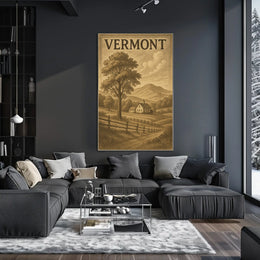 Vermont Landscape Poster