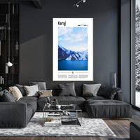 Karaj Scenic Beauty Poster - Urban or Cityscape Poster PosterGoat