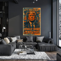 Resolute Vision Donald Trump Poster