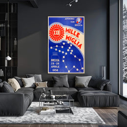 Mille Miglia XXIII Poster