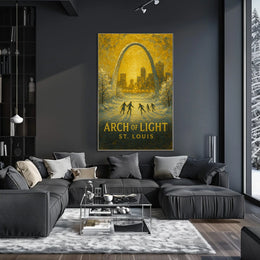 Arch Of Light St. Louis Poster