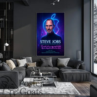 Steve Jobs Visionary Quote Motivational or Quote Poster