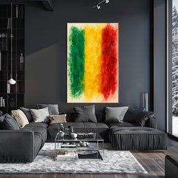 Vibrant Tricolor Poster