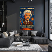 Albert Einstein Theory Of Relativity Poster