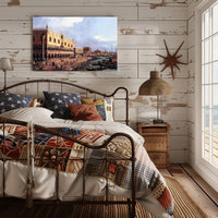 Venice Renaissance Waterfront Scene in Urban or Cityscape Poster