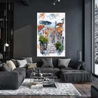 Croatia Dubrovnik Old Town and City Walls Poster