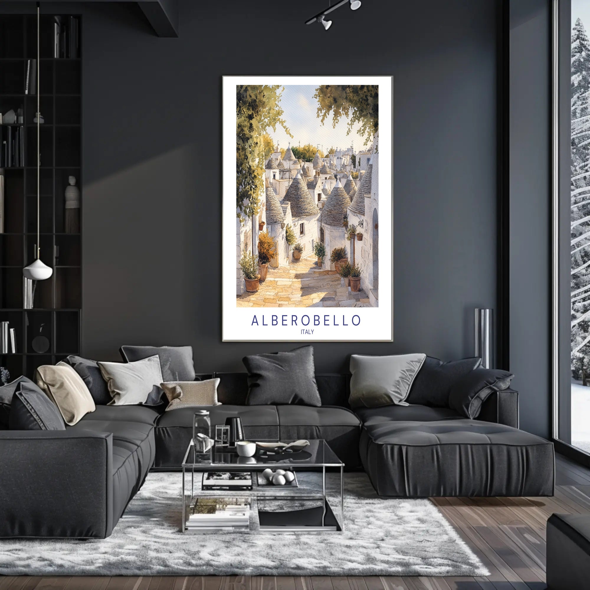 Alberobello Charm Poster PosterGoat