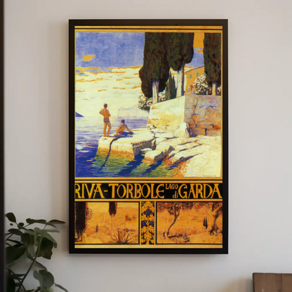 Riva-Torbole, Lago di Garda Vintage Poster