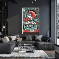 MarchFourth Band Vintage Circus Concert Art Music Poster PosterGoat