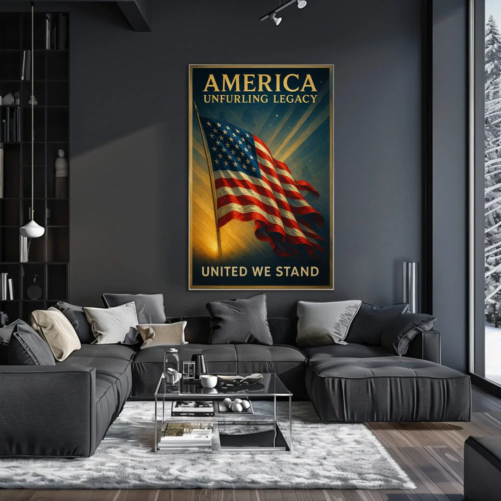 United We Stand American Legacy Poster
