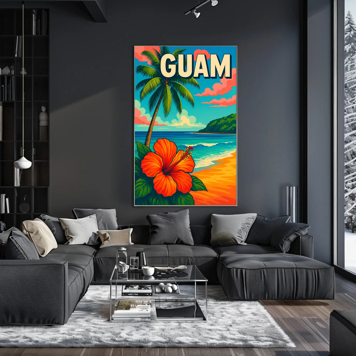 Guam Tropical Paradise Poster