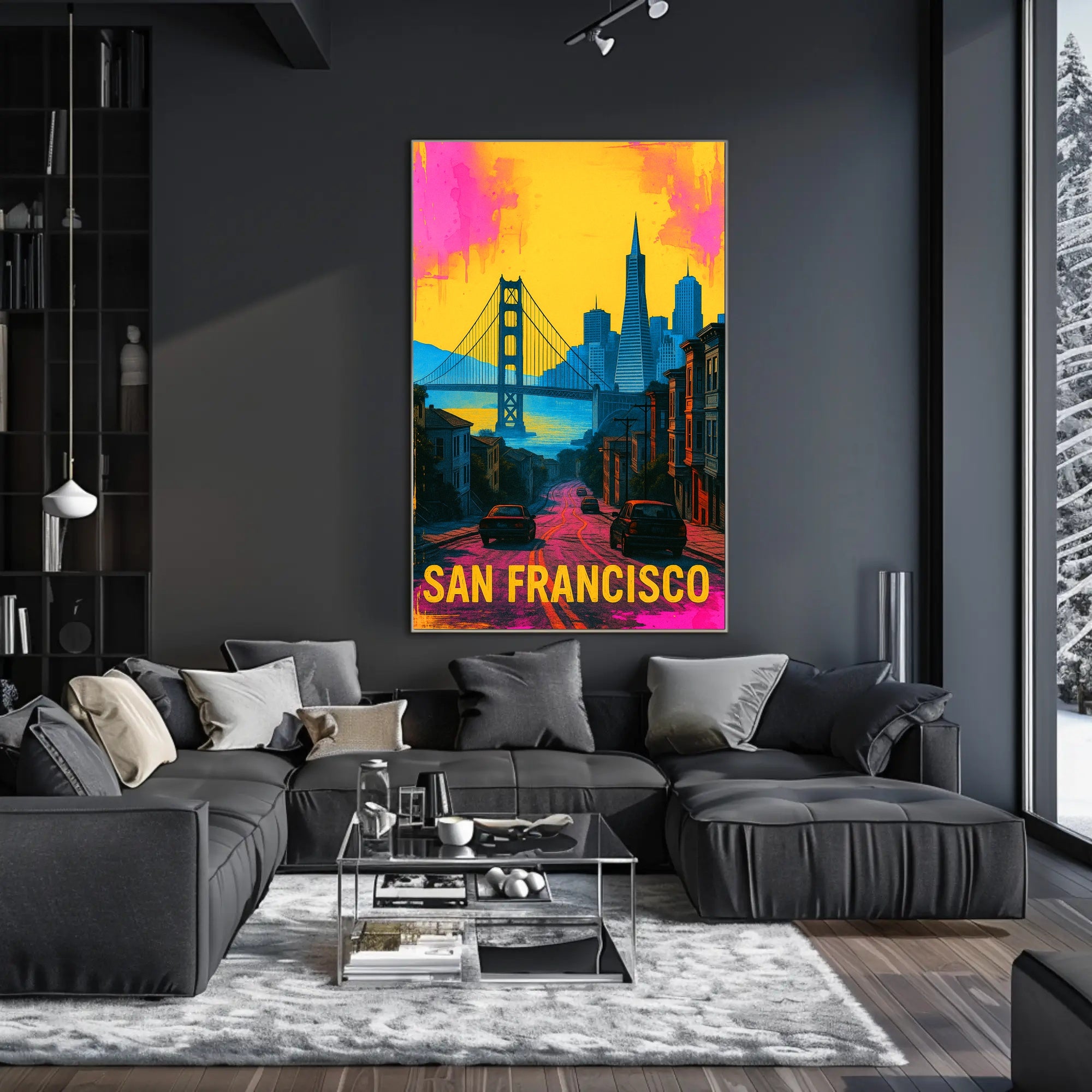 San Francisco Vibes Poster PosterGoat
