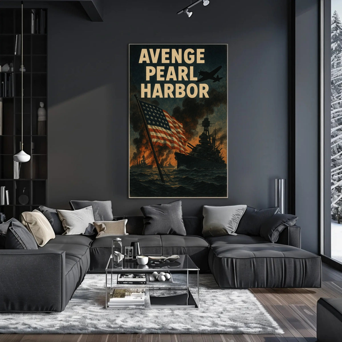 Avenge Pearl Harbor Poster