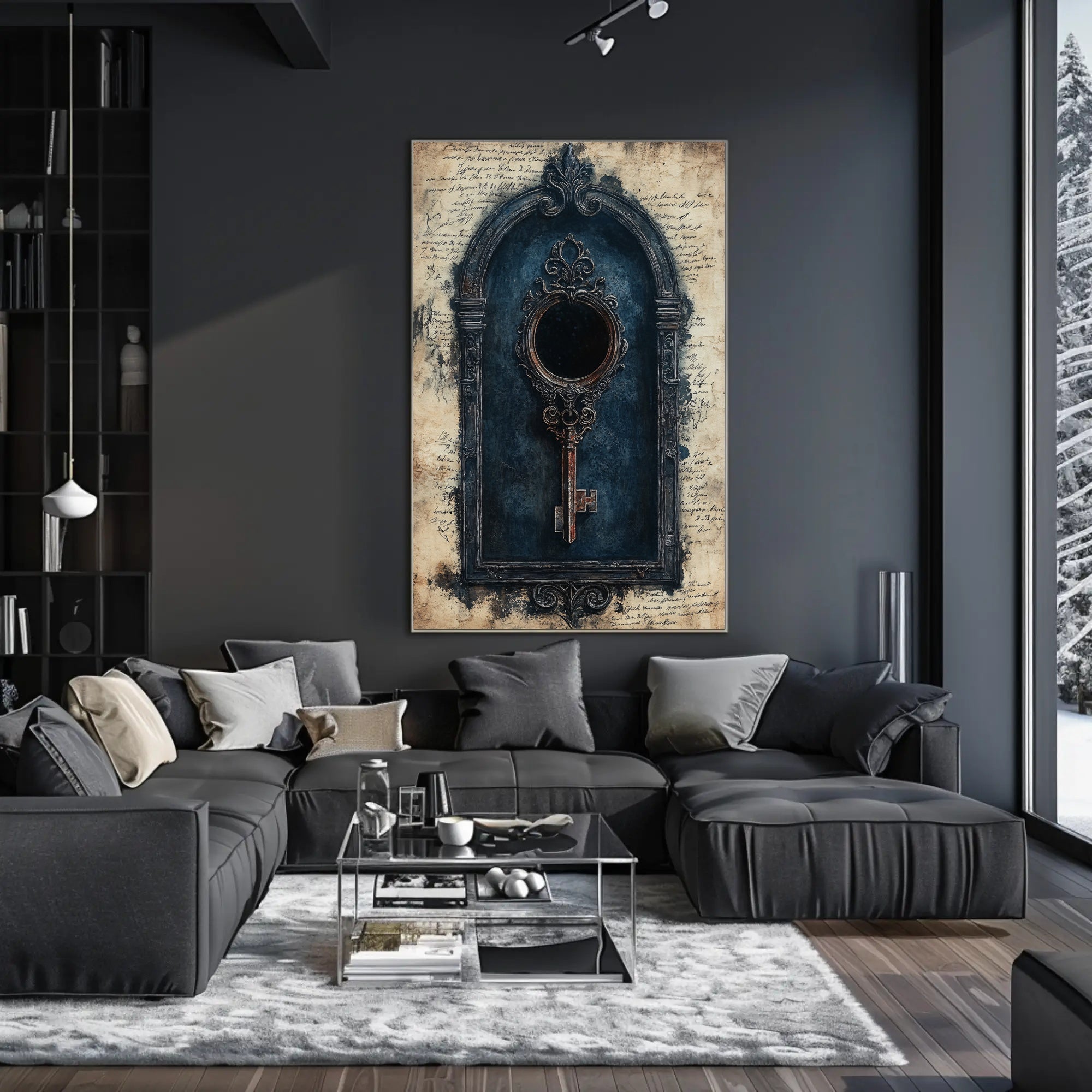 The Ornate Key Poster