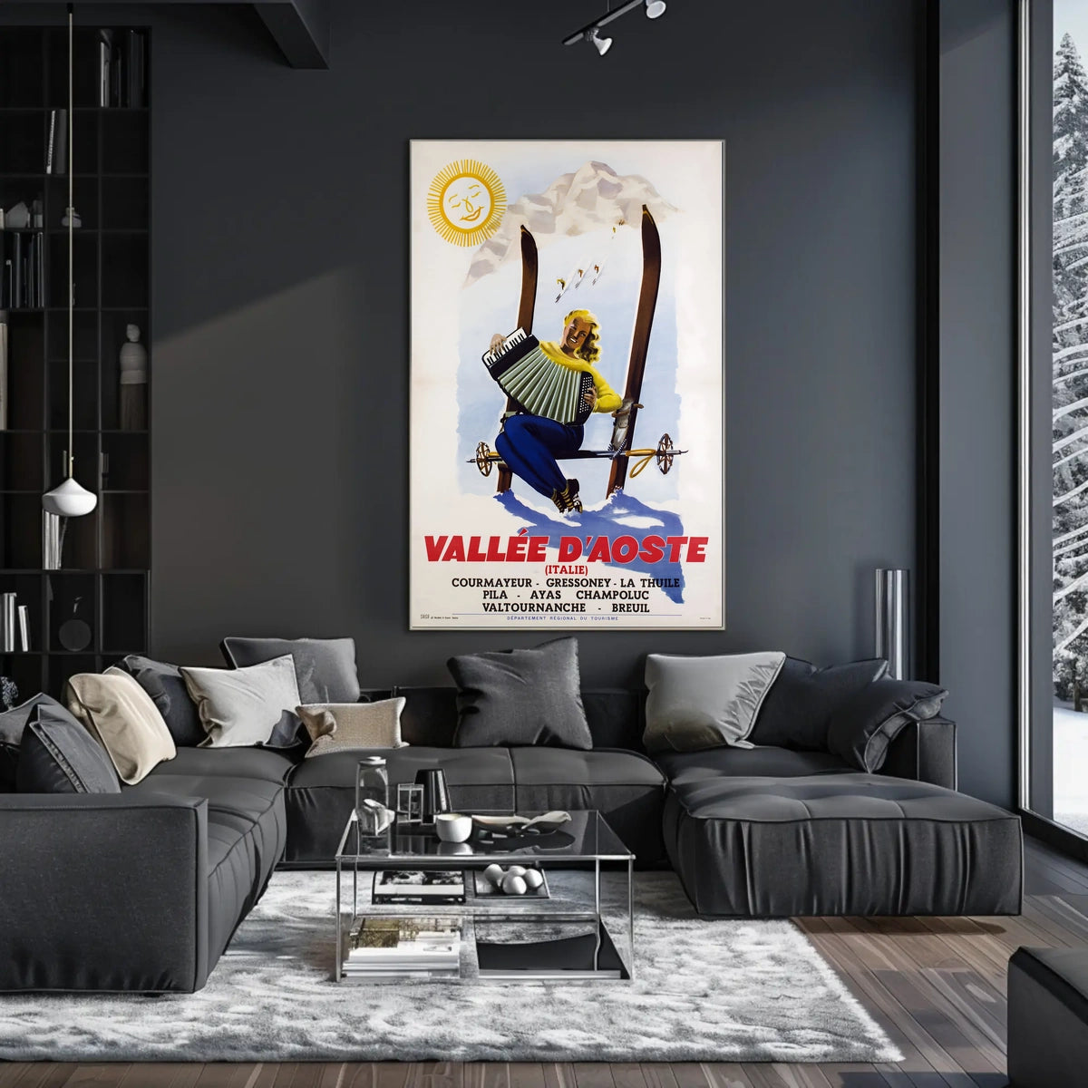 Vallée DAoste Tourism Poster