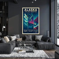 Alaska Poster Natural Beauty Museum Quality Print Decor