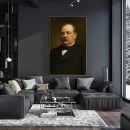 Dignified Formal Portrait Art Classic Historical or Presidential Poster