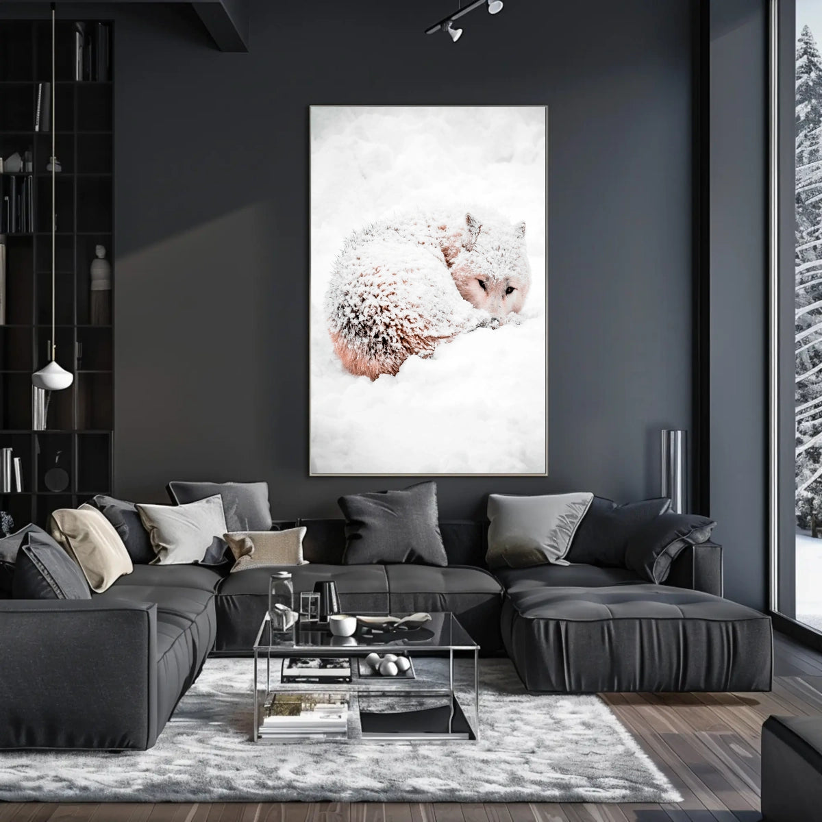Snow-Covered Serenity Poster