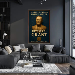 Ulysses S. Grant  18th President Poster PosterGoat