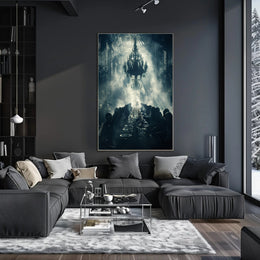 Haunting Dramatic Scene in Historical Drama Poster PosterGoat