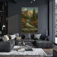 Kings Canyon National Park Poster