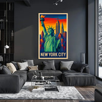New York City Skyline Poster