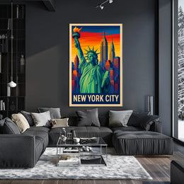 New York City Skyline Poster
