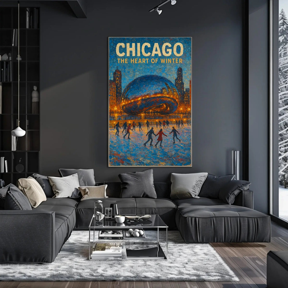 Chicago The Heart Of Winter Poster
