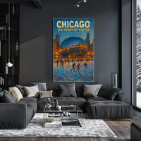 Chicago The Heart Of Winter Poster