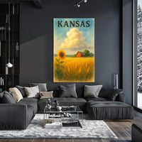 Kansas Landscape Poster