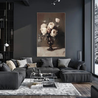 Elegant Floral Still Life Poster