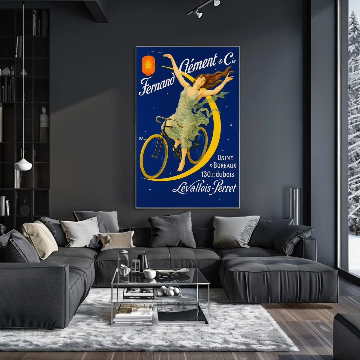Fernand Clément & Cie Cycling Advertisement Poster
