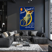 Fernand Clément & Cie Cycling Advertisement Poster