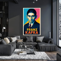 Franz Kafka Portrait Poster