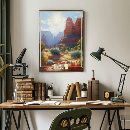 Arizona Vintage Poster