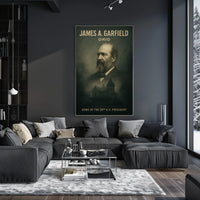 James A. Garfield 20Th President Poster