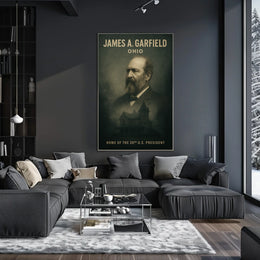 James A. Garfield 20Th President Poster