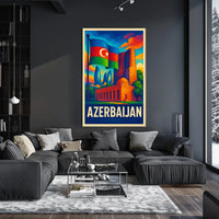 Azerbaijan A Vibrant Heritage Poster
