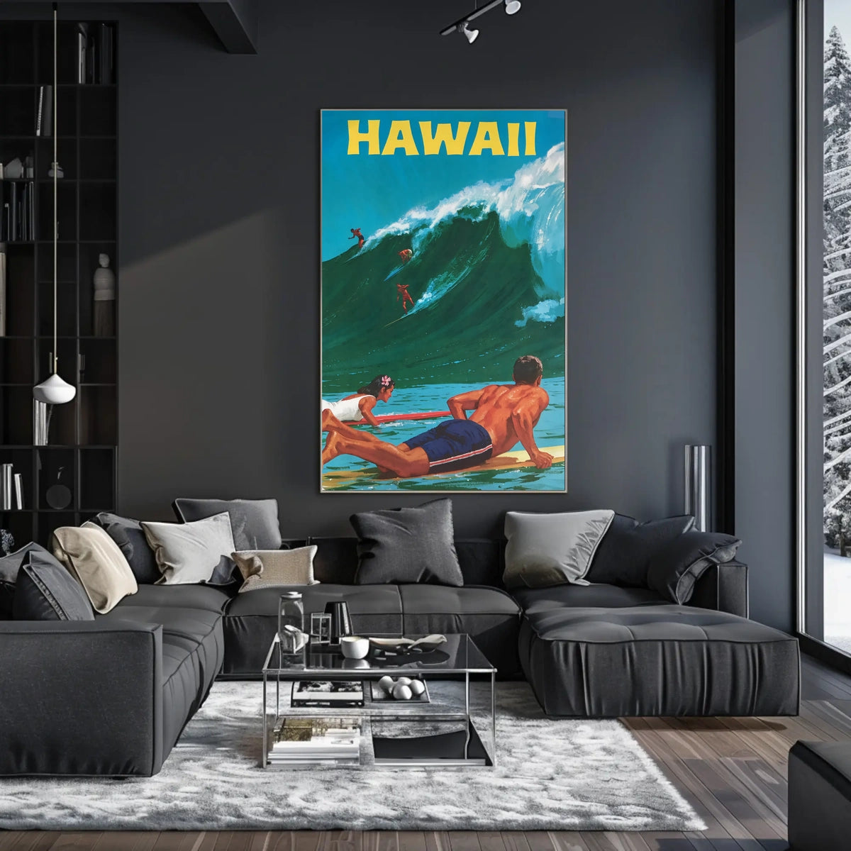 Hawaii Surf Adventure Poster