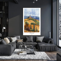 Tuscany Landscape Poster PosterGoat